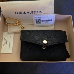 Louis Vuitton Noir Monogram Key Holder